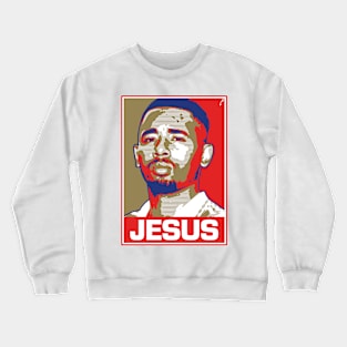 Jesus - RED Crewneck Sweatshirt